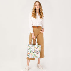 Biggdesign Faces Faux Leather Shoulder Bag